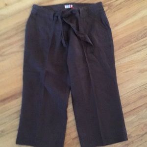 OLD NAVY Linen cropped pants